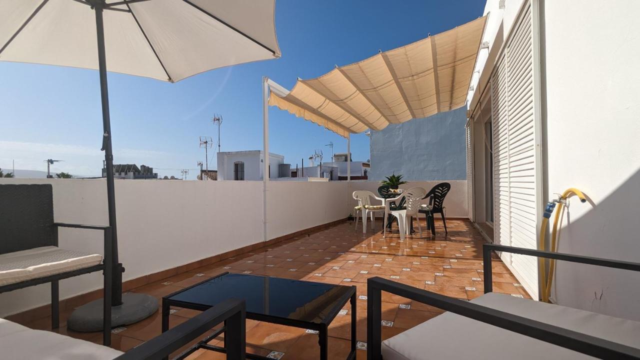Atico Casa Levante - Terraza Барбате Екстериор снимка